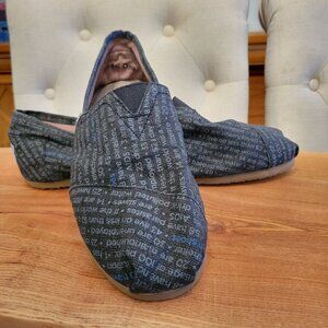 Men's Gray TOMS Slip-On Shoes